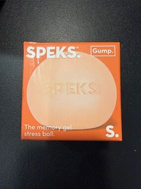 SPEKS Gump Peach Memory Gel Stress Ball - Kids Learning Toy